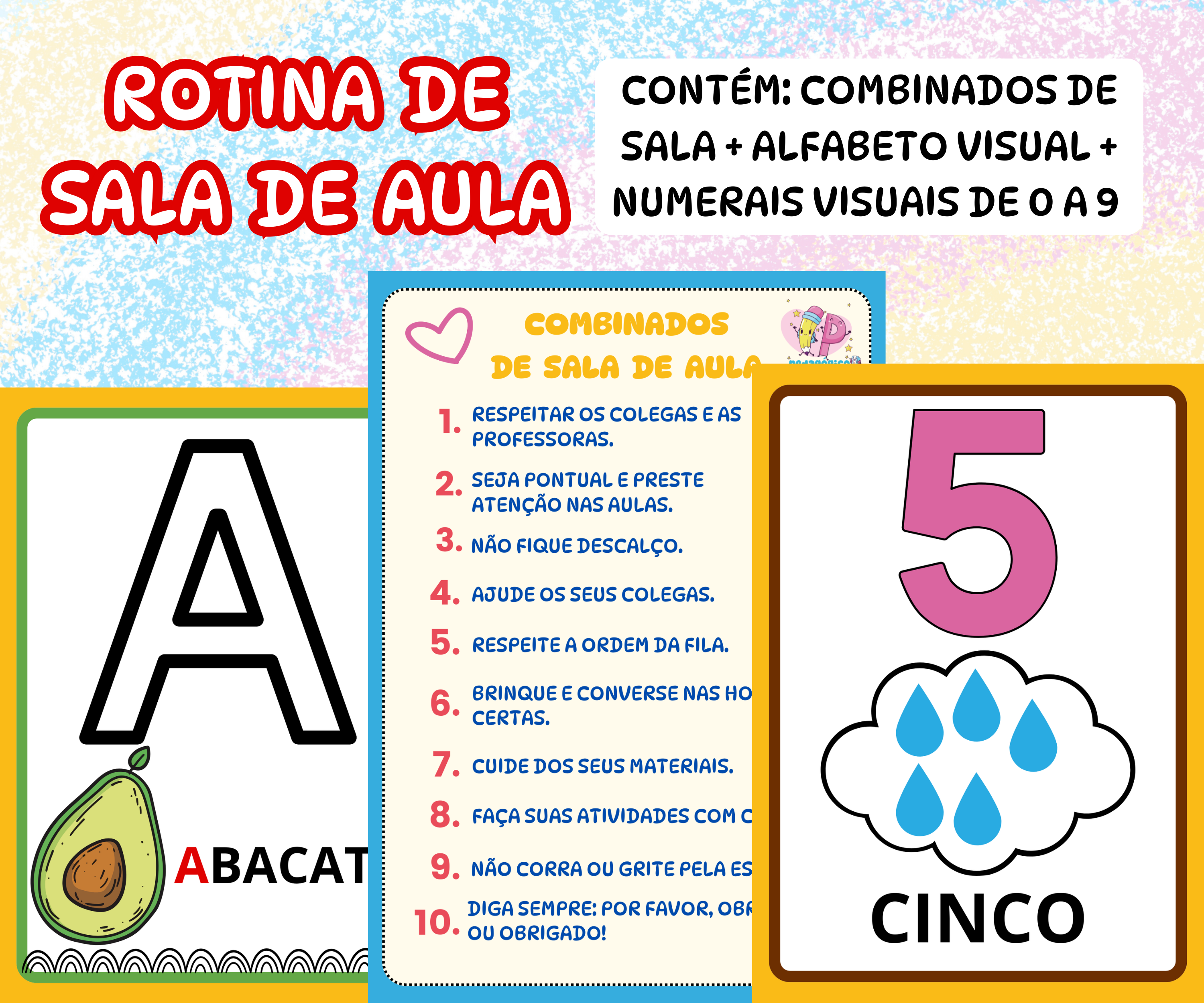 KIT 1 - MATERIAL DE APOIO DE SALA